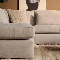 Furndea Hoekbanken|Loungebanken|MySofa Alex U-Bank Greige stof