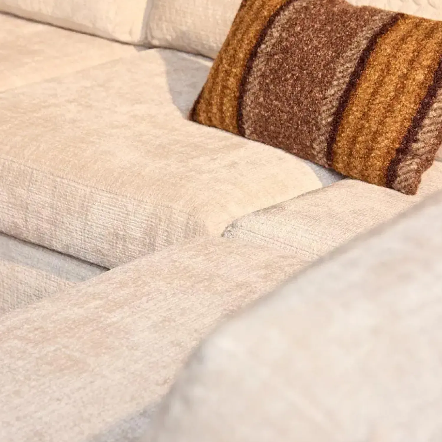 Furndea Hoekbanken|Loungebanken|MySofa Alta U-Bank Naturel stof