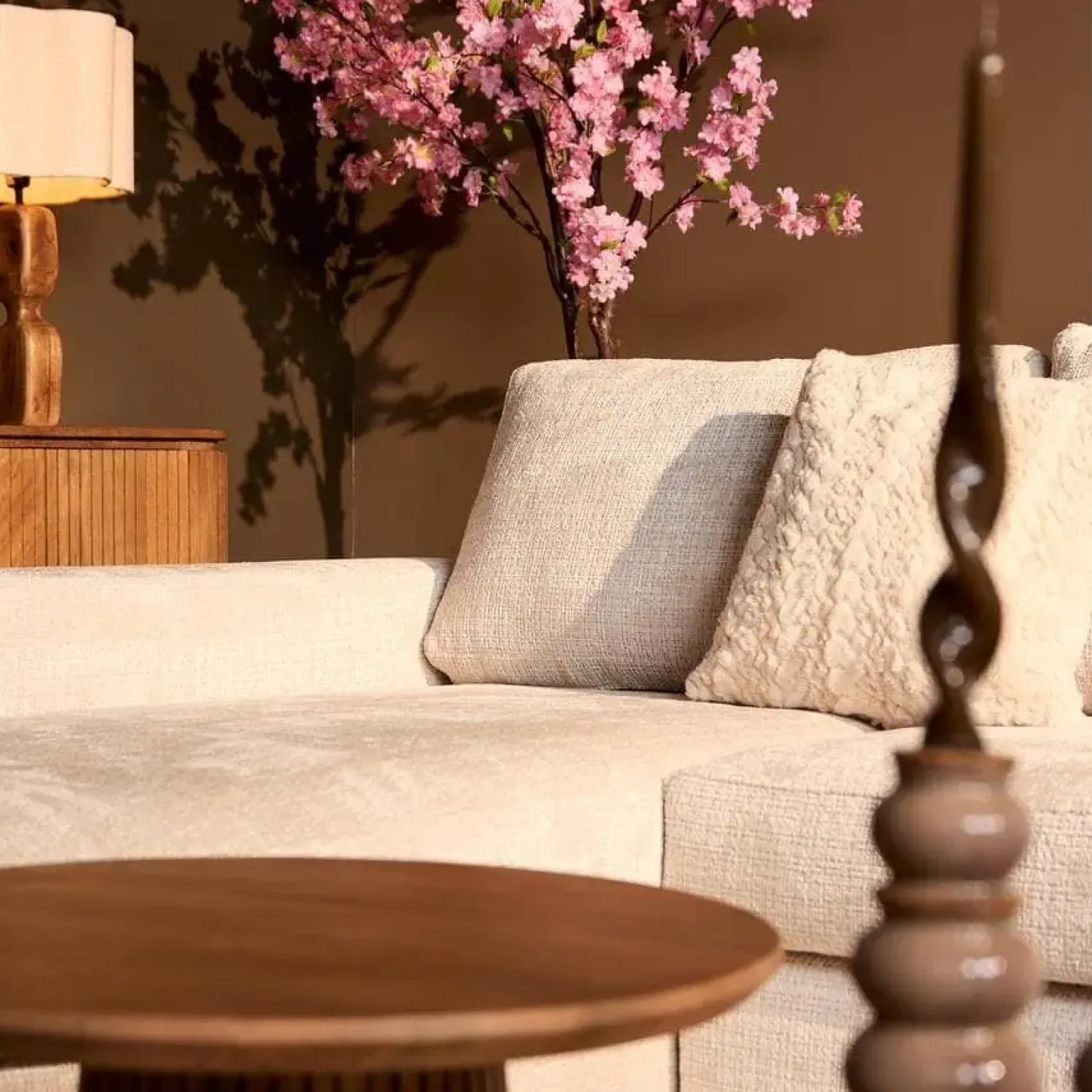 Furndea Hoekbanken|Loungebanken|MySofa Alta U-Bank Naturel stof