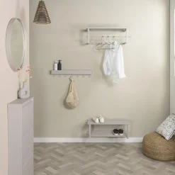Redin Design Schoenenrekken|Nadia schoenenrek Taupe metaal