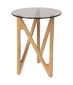 Dutchbone Bijzettafels|Naia Bijzettafel Natural 40cm