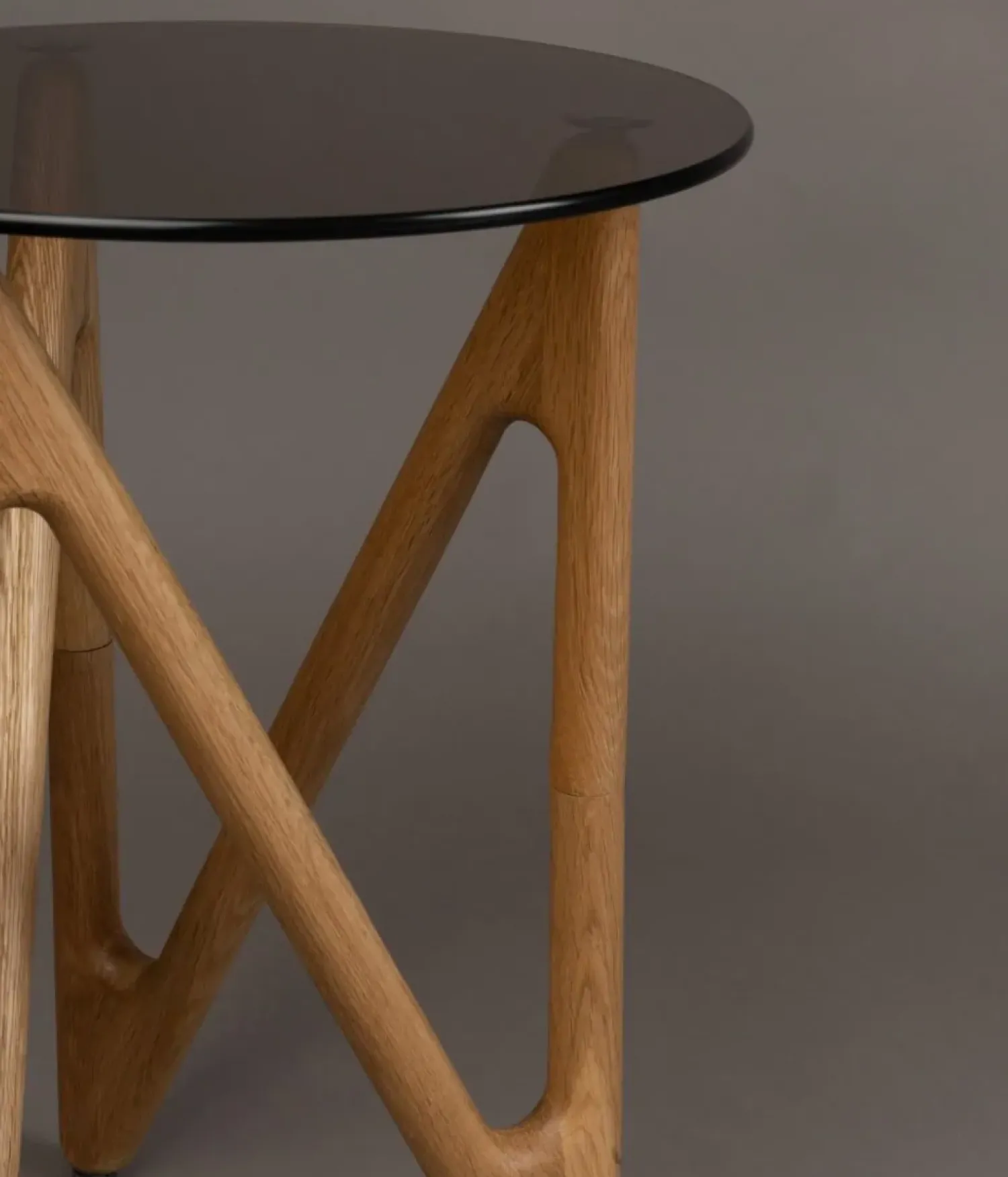 Dutchbone Bijzettafels|Naia Bijzettafel Natural 40cm