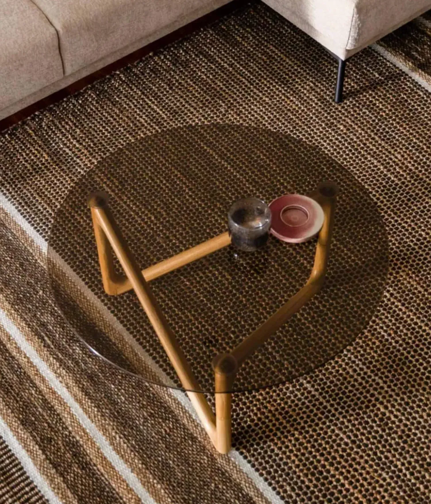 Dutchbone Salontafels|Naia Salontafel Naturel 80cm