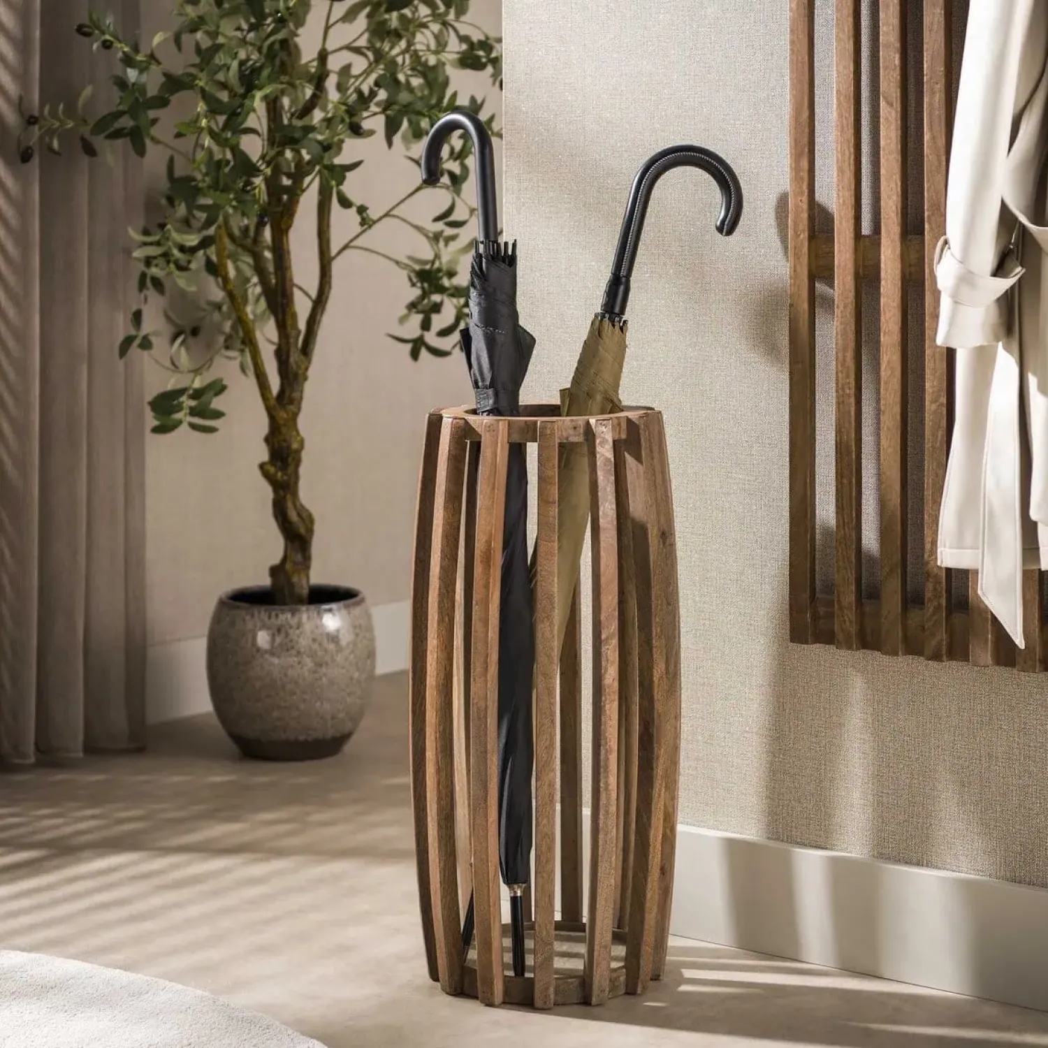 Kalfort Overig|Namra Paraplubak Mangohout 29cm
