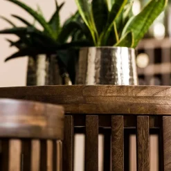 Kalfort Salontafels|Namra salontafel set van 2 mangohout zandkleur