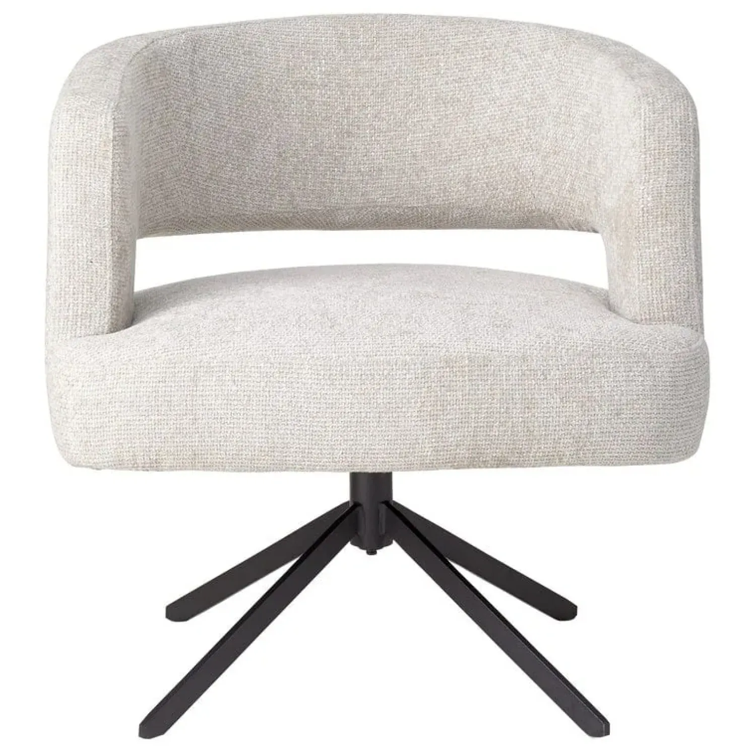 PTMD Eetkamerstoelen|Naroa Eetkamerfauteuil Crème