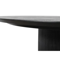PTMD Eettafels|Naro Eettafel Zwart Mangohout 150cm