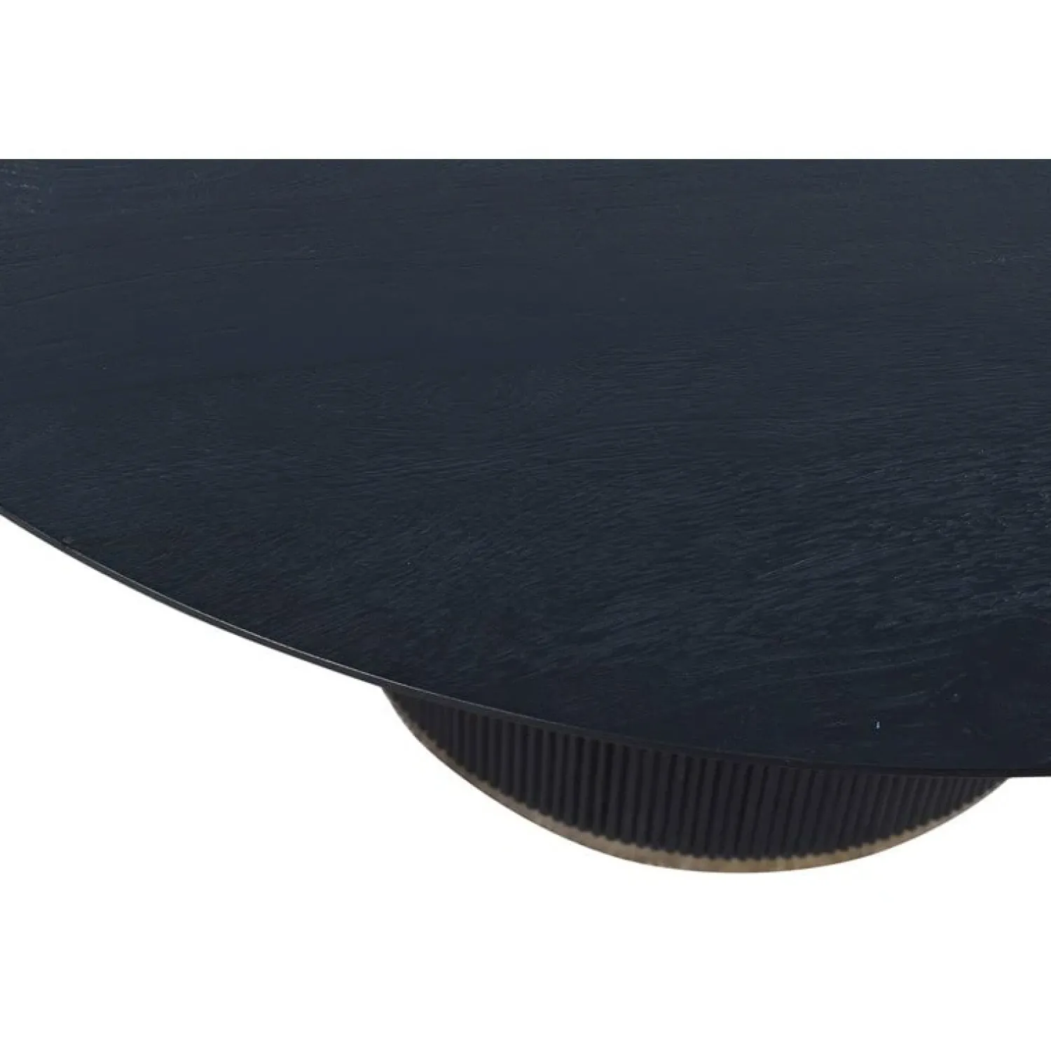 PTMD Eettafels|Naro Eettafel Zwart Mangohout 150cm