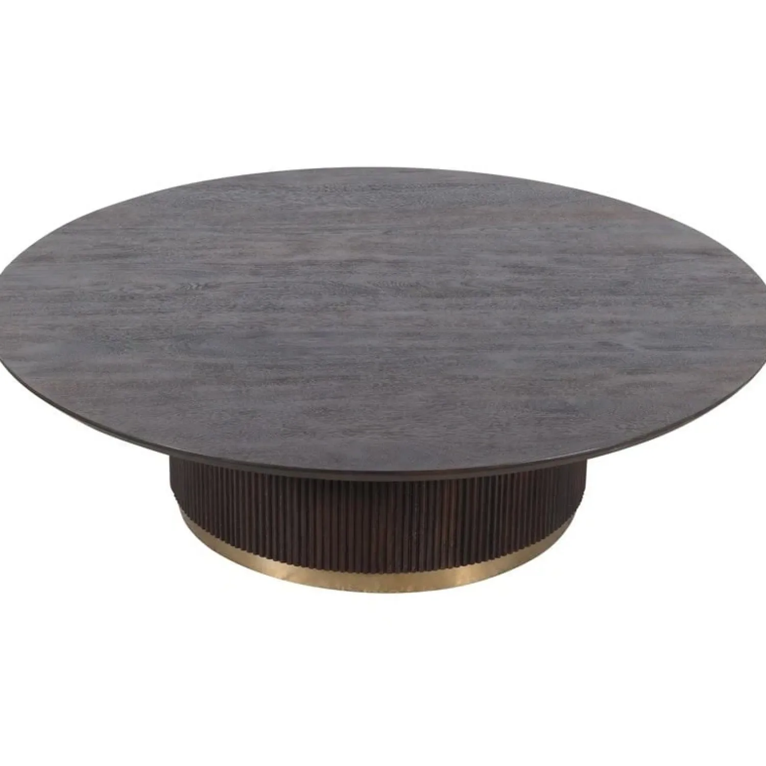 PTMD Salontafels|Naro Salontafel Donkerbruin Mangohout 150cm