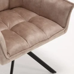 Furndea Eetkamerstoelen|Nelly eetkamerstoel velvet beige