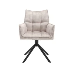 Furndea Eetkamerstoelen|Nelly eetkamerstoel velvet champagne