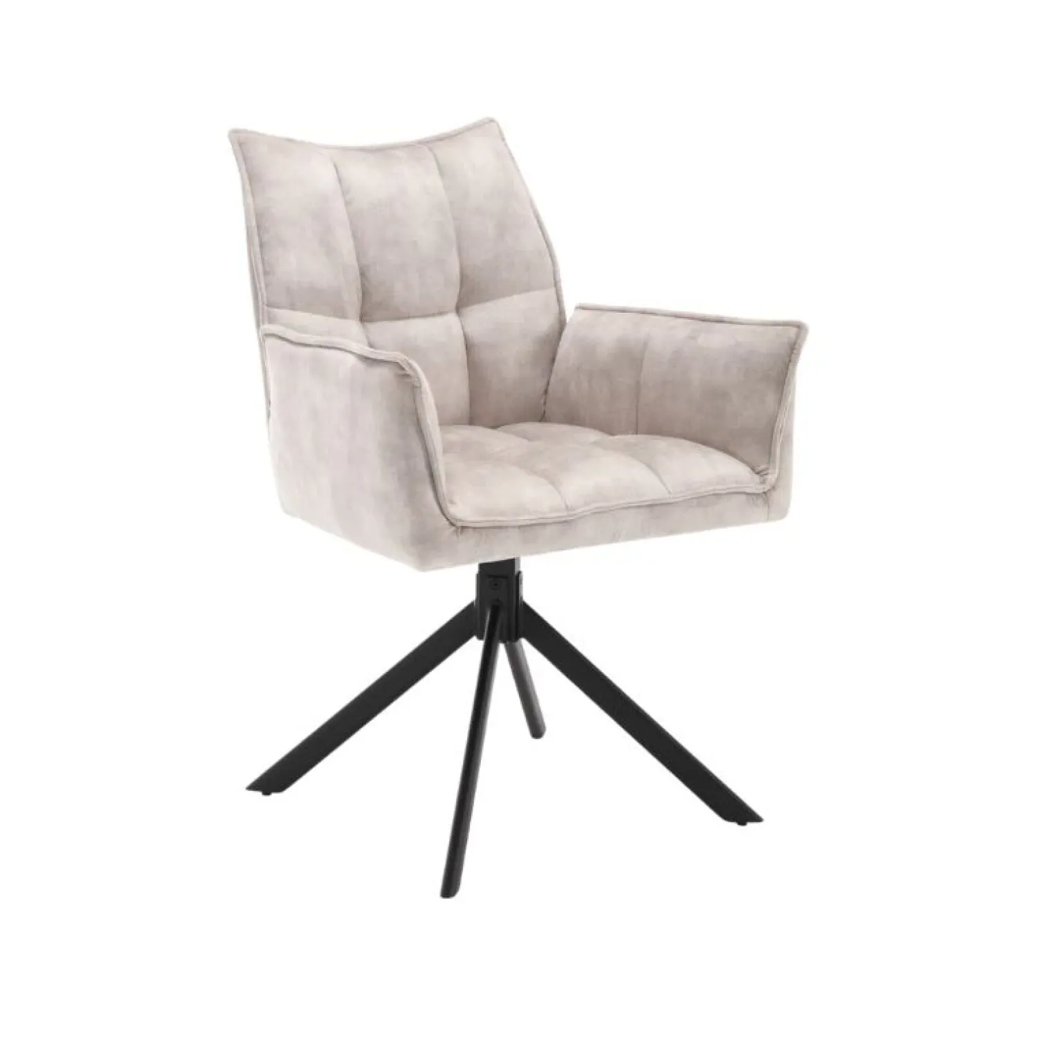 Furndea Eetkamerstoelen|Nelly eetkamerstoel velvet champagne