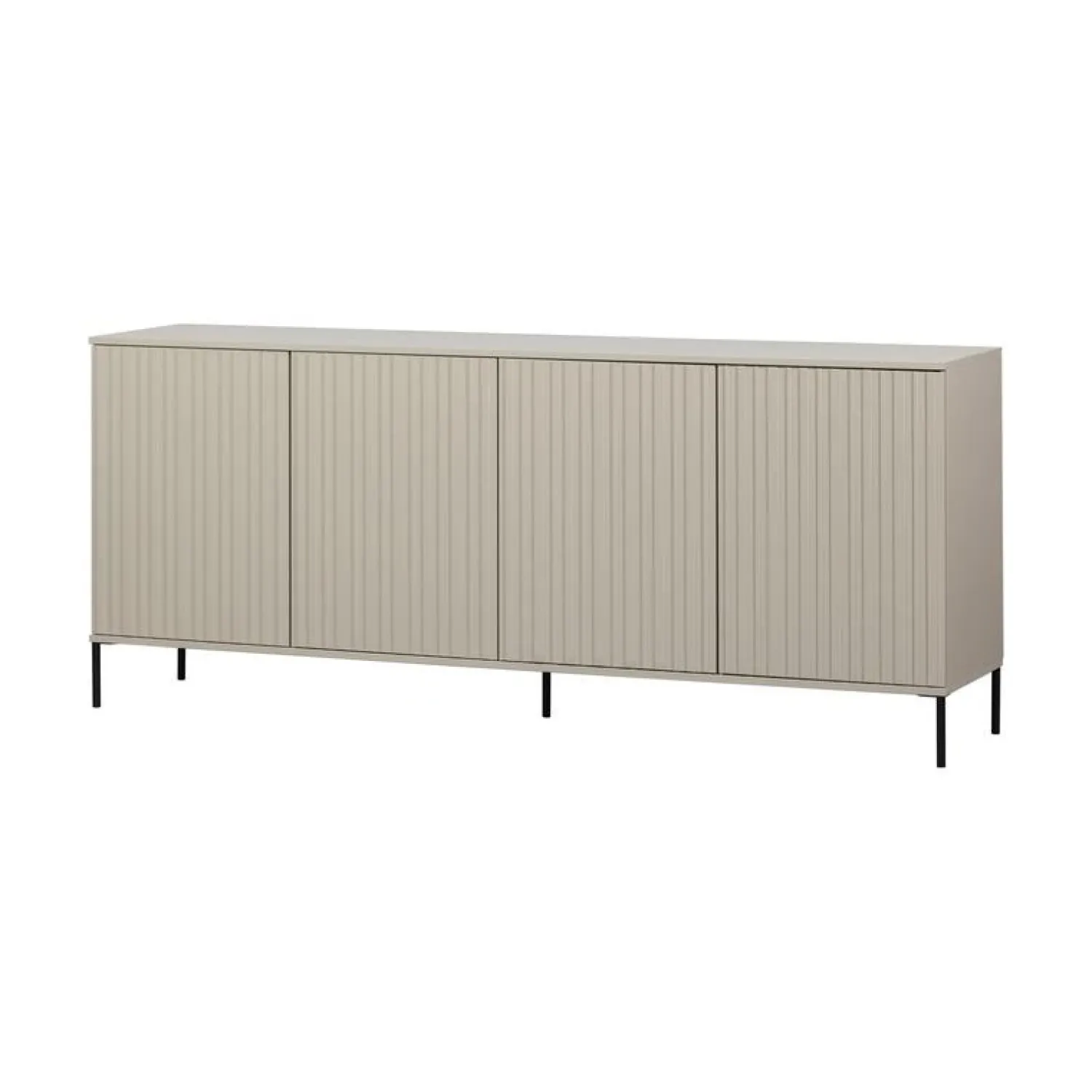 WOOOD Dressoirs|Industriele Kasten|New Gravure Dressoir grenen dust 200 cm