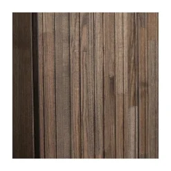 WOOOD Wandkasten|Industriele Kasten|New Gravure Hoge kast met lade essen fineer espresso 60 cm