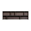WOOOD Wandkasten|Industriele Kasten|New Gravure Opzetkast essen fineer espresso 200 cm