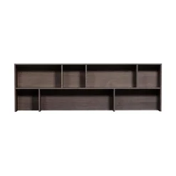 WOOOD Wandkasten|Industriele Kasten|New Gravure Opzetkast essen fineer espresso 200 cm