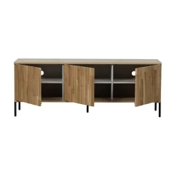 WOOOD Industriele Kasten|Tv Meubels|New Gravure Tv meubel eiken naturel 150 cm