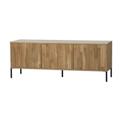 WOOOD Industriele Kasten|Tv Meubels|New Gravure Tv meubel eiken naturel 150 cm