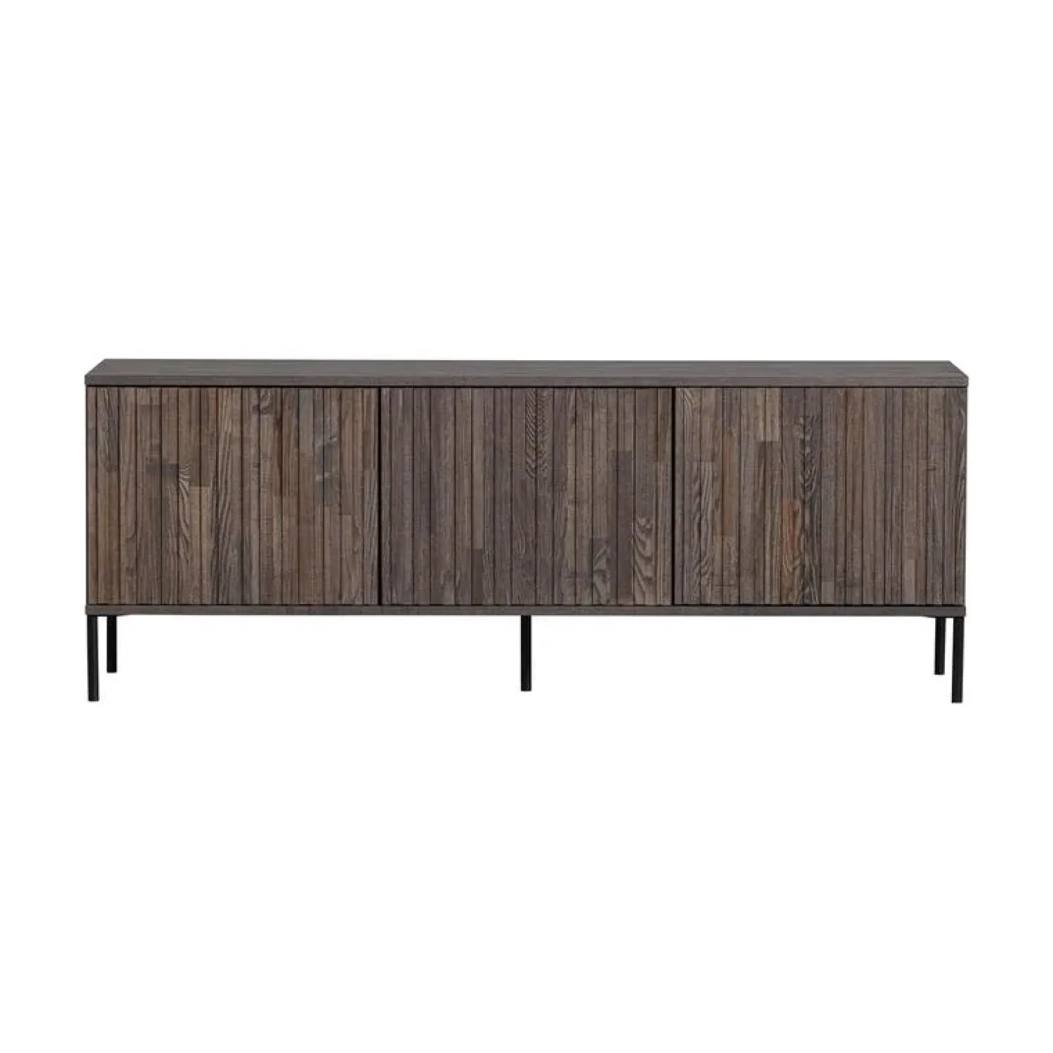 WOOOD Industriele Kasten|Tv Meubels|New Gravure Tv meubel essen fineer espresso 150 cm