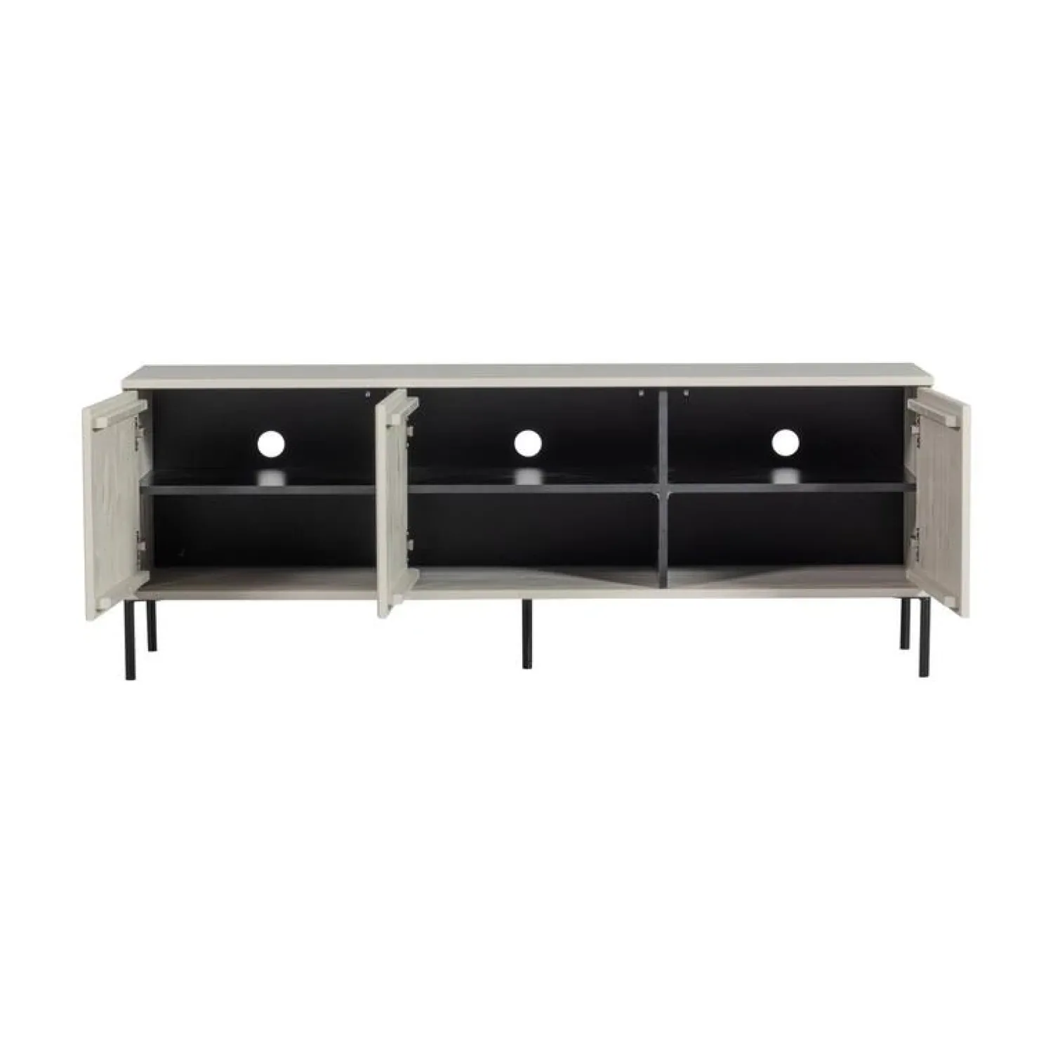 WOOOD Industriele Kasten|Tv Meubels|New Gravure Tv meubel grenen dust 150 cm