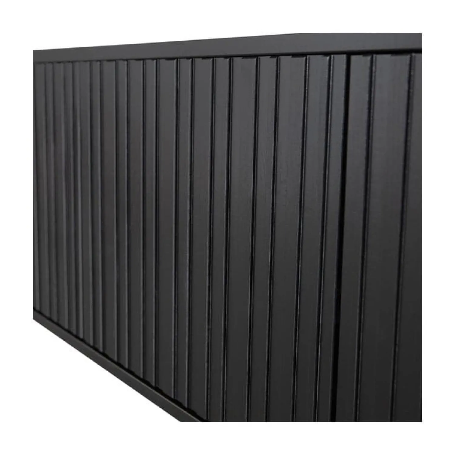WOOOD Industriele Kasten|Tv Meubels|New Gravure Tv meubel grenen zwart 100 cm