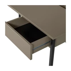 WOOOD Bureautafels|New Julius Bureau Dennenhout Mud 126cm