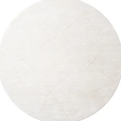 Decor 88 Vloerkleden|Nica vloerkleed Crème Rond 240x240cm