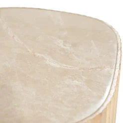 By Boo Salontafels|Nice Salontafel organisch Set van 2 Naturel