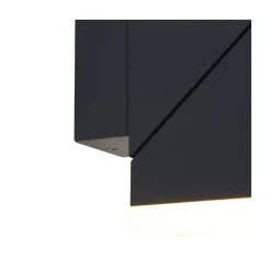 Steinmex Buitenverlichting|Nick 2-lichts Buitenlamp Wand Zwart inclusief lichtbron
