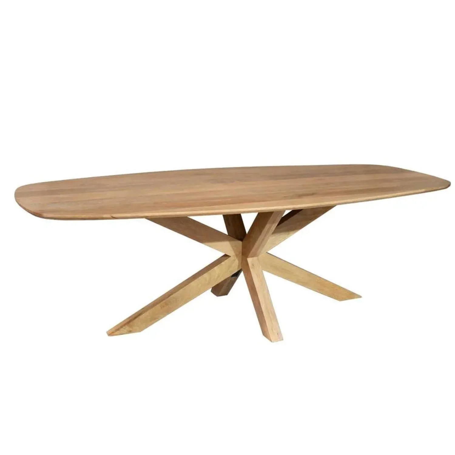 Furndea Eettafels|Nicole Eettafel Deens ovaal Mangohout 210 cm