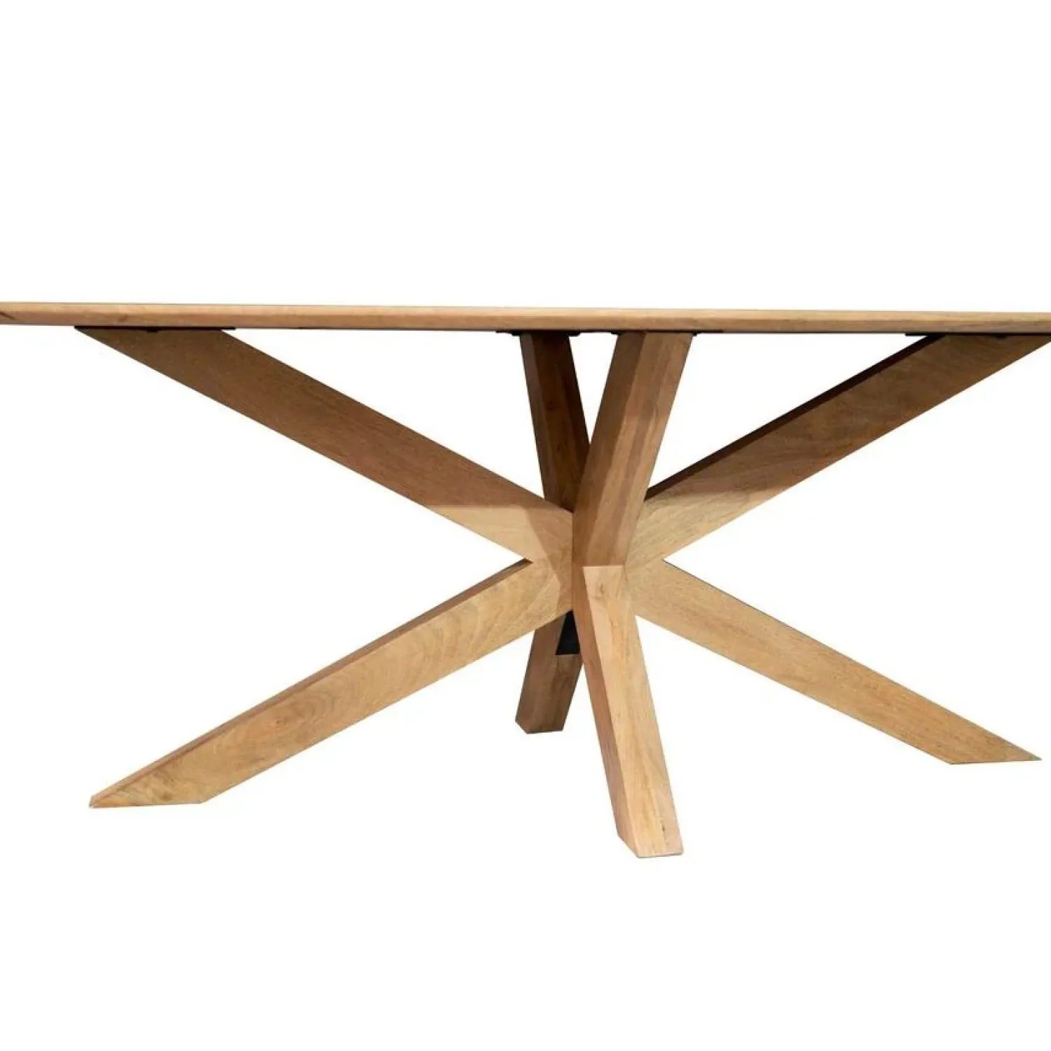 Furndea Eettafels|Nicole Eettafel Deens ovaal Mangohout 210 cm