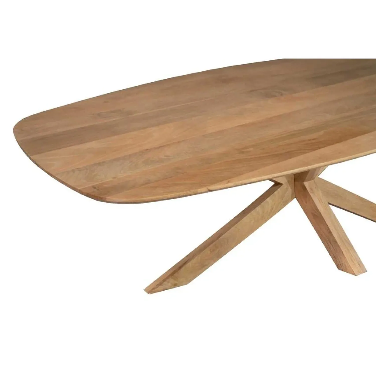 Furndea Eettafels|Nicole Eettafel Deens ovaal Mangohout 210 cm