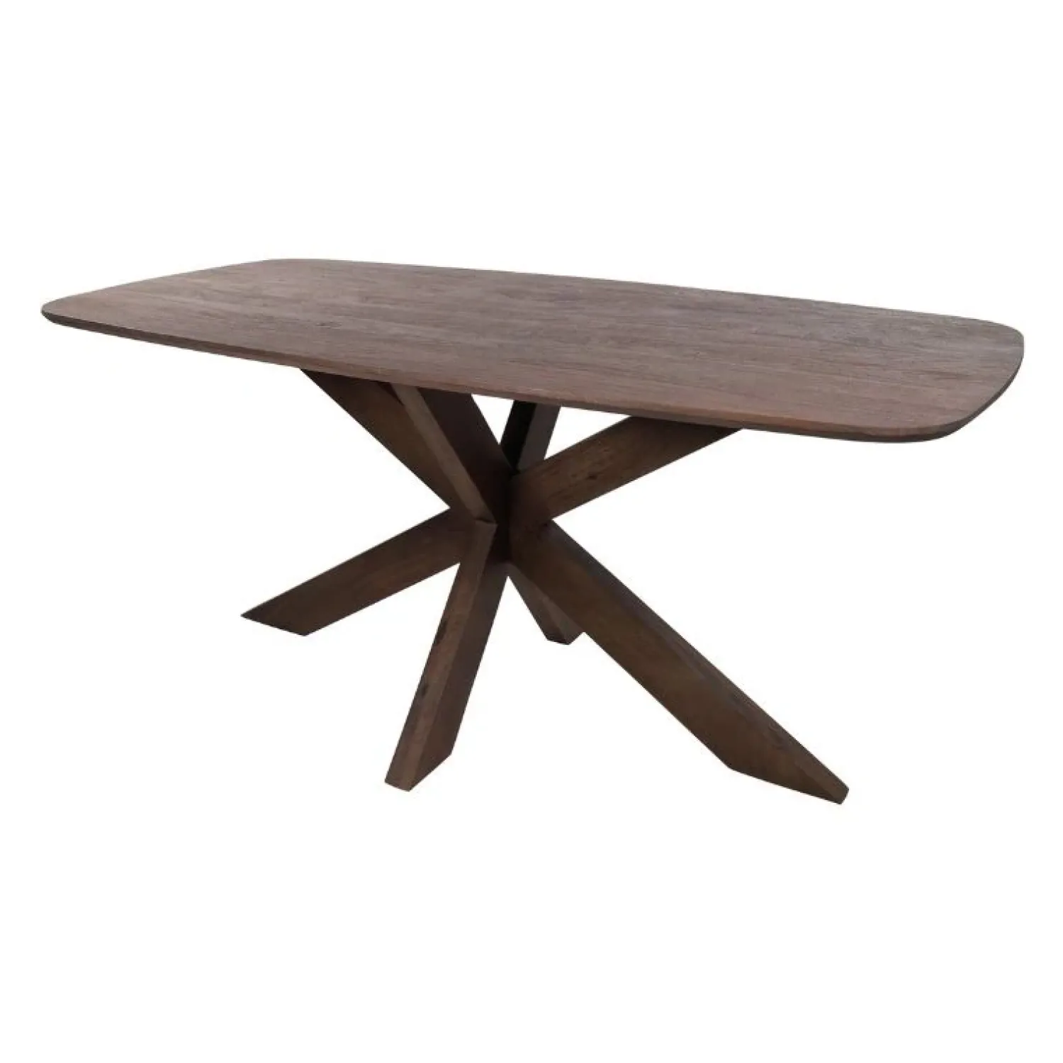 Mysons Eettafels|Nikki Eettafel deens ovaal Bruin Acaciahout bruin 160 cm