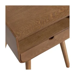 WOOOD Nachtkastjes|Industriele Kasten|Nils Nachtkastje Hout Naturel 36cm