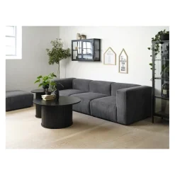 LykkeHome Bijzettafels|Nita bijzettafel zwart 50cm