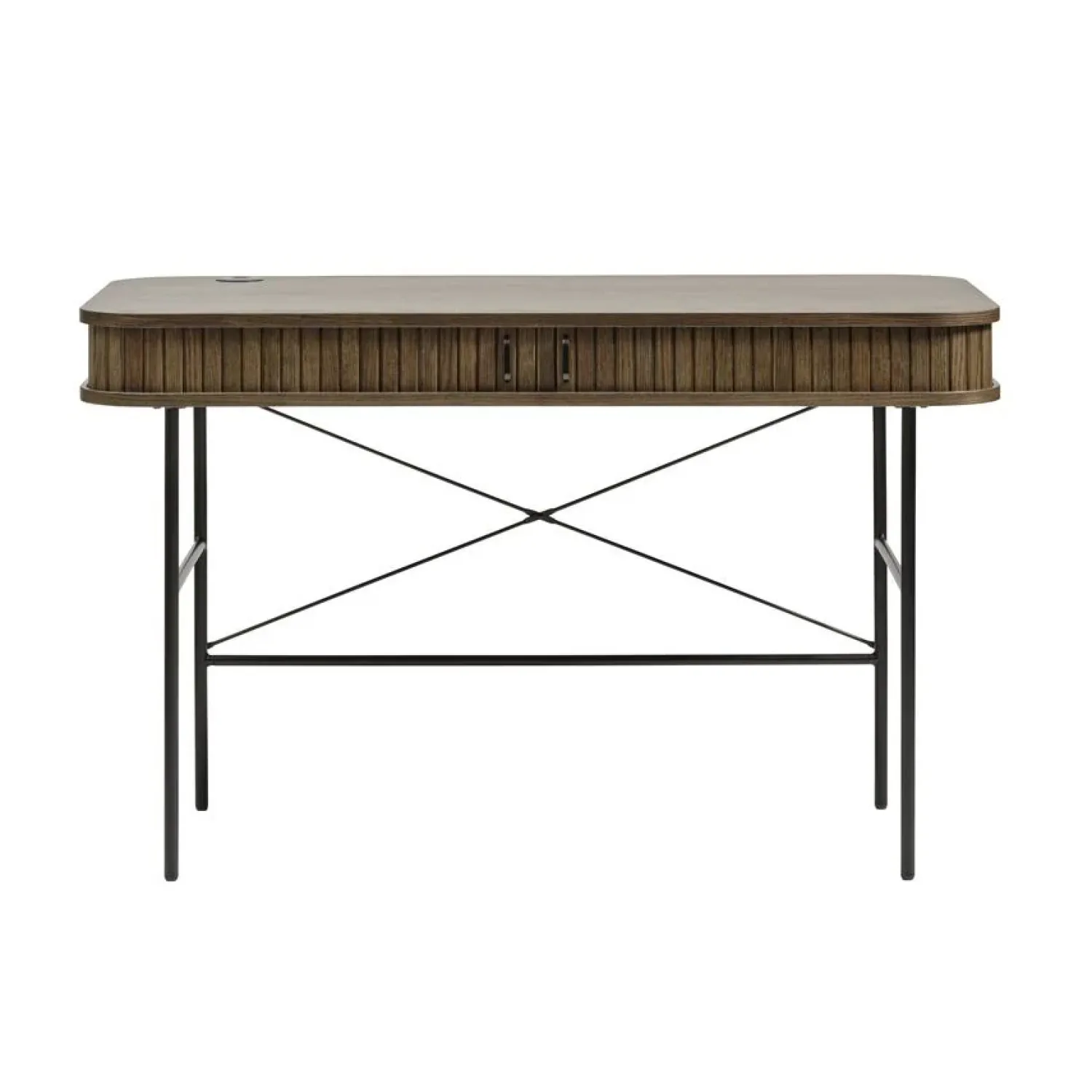 LykkeHome Bureautafels|Nita bureautafel donkerbruin 120cm