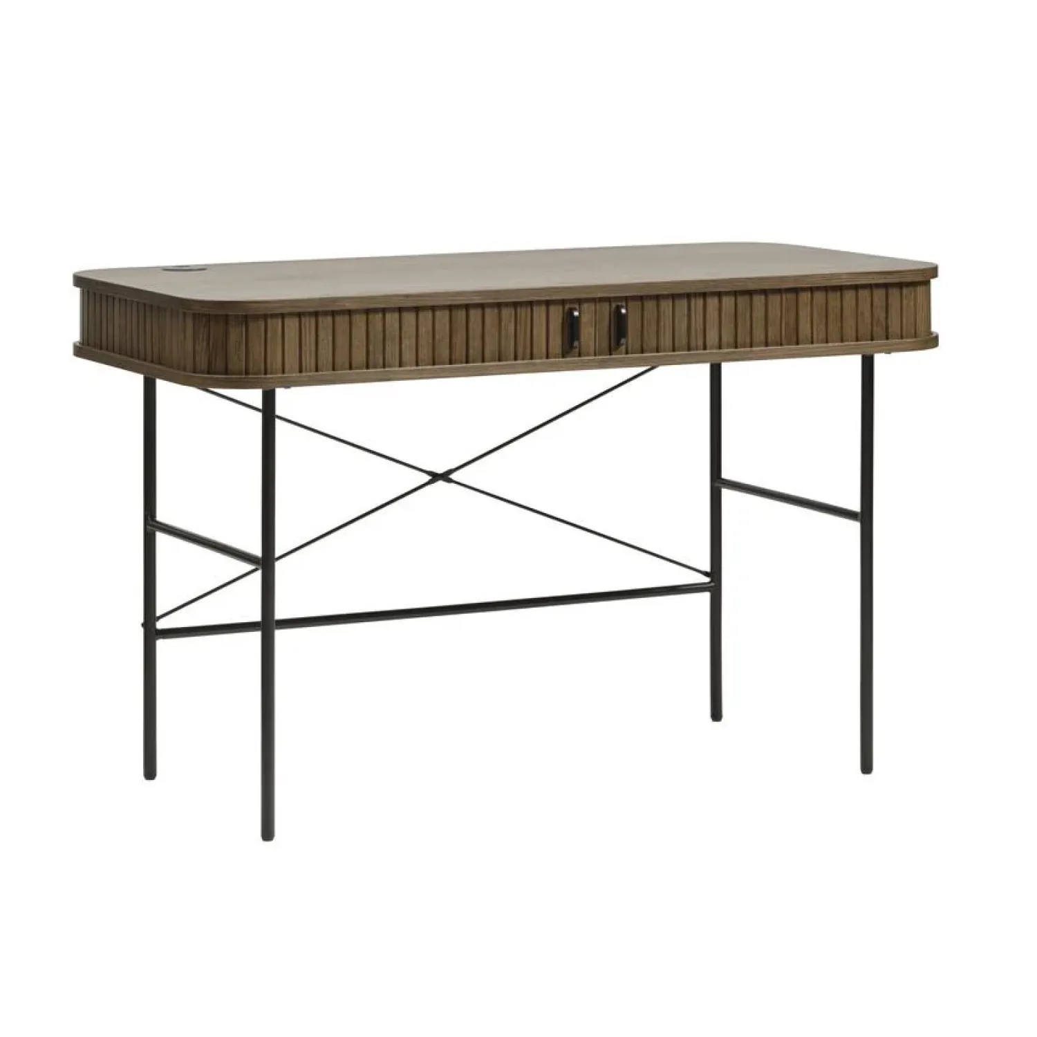LykkeHome Bureautafels|Nita bureautafel donkerbruin 120cm