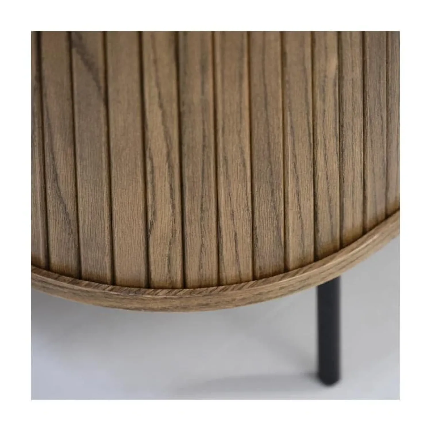 LykkeHome Dressoirs|Industriele Kasten|Nita dressoir donkerbruin 140cm