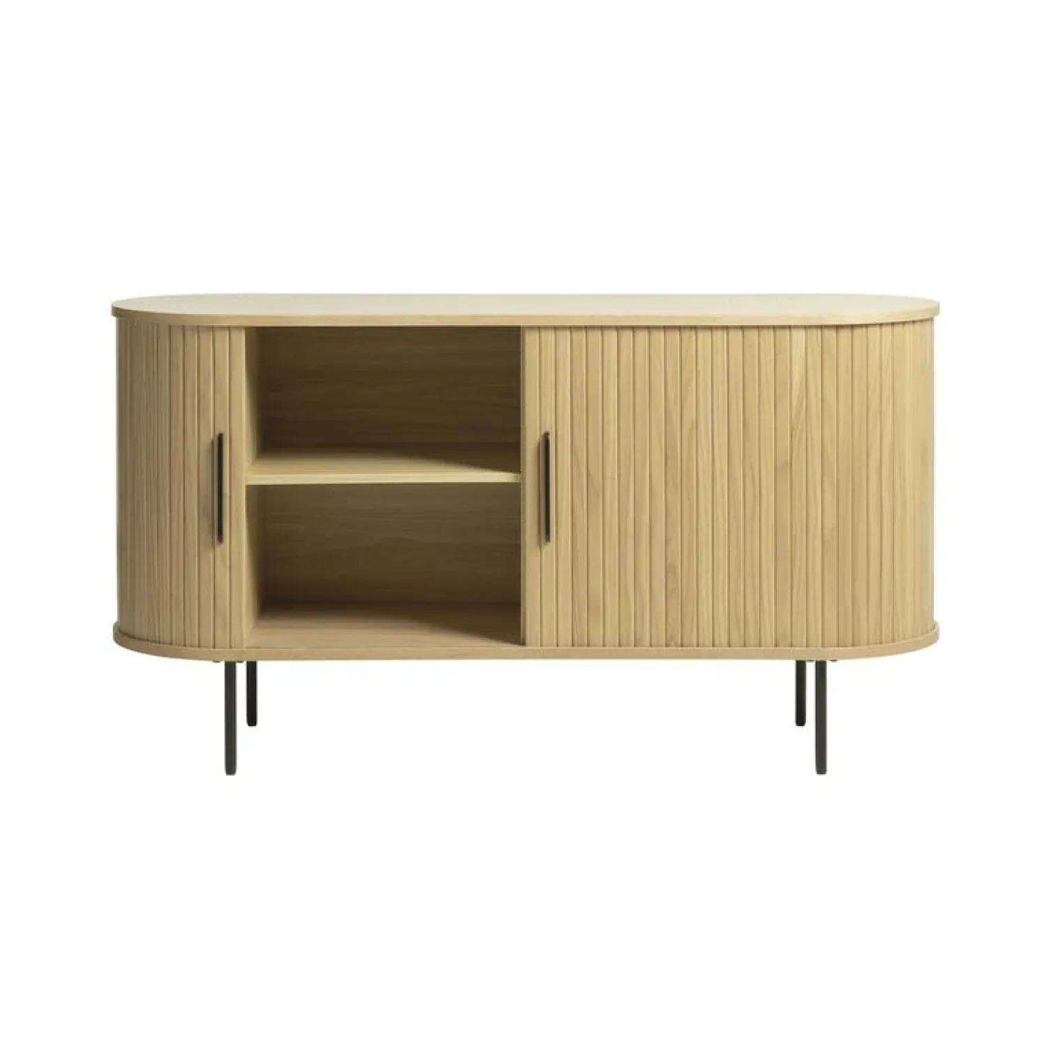 LykkeHome Dressoirs|Industriele Kasten|Nita dressoir naturel 140cm