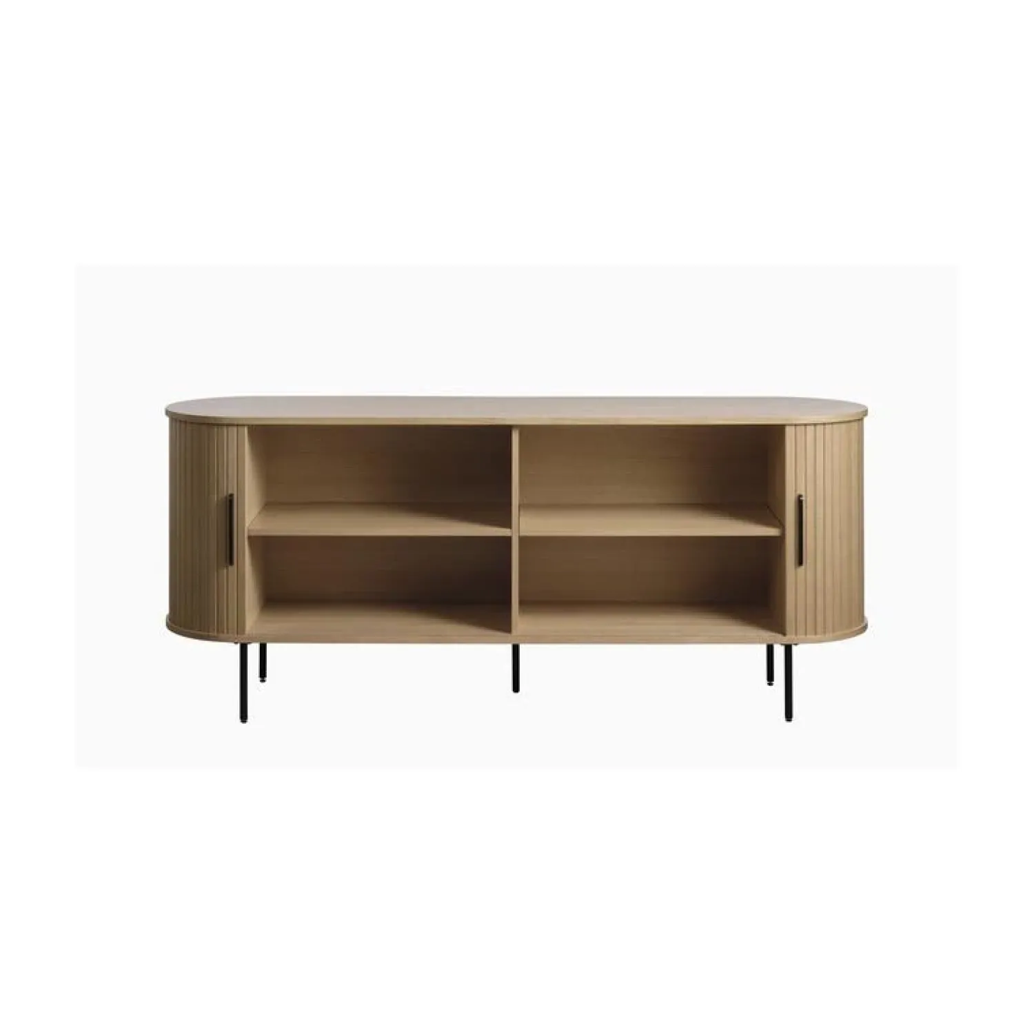LykkeHome Dressoirs|Industriele Kasten|Nita Dressoir naturel 180cm