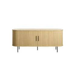LykkeHome Dressoirs|Industriele Kasten|Nita Dressoir naturel 180cm
