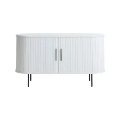 LykkeHome Dressoirs|Industriele Kasten|Nita Dressoir Wit 140cm