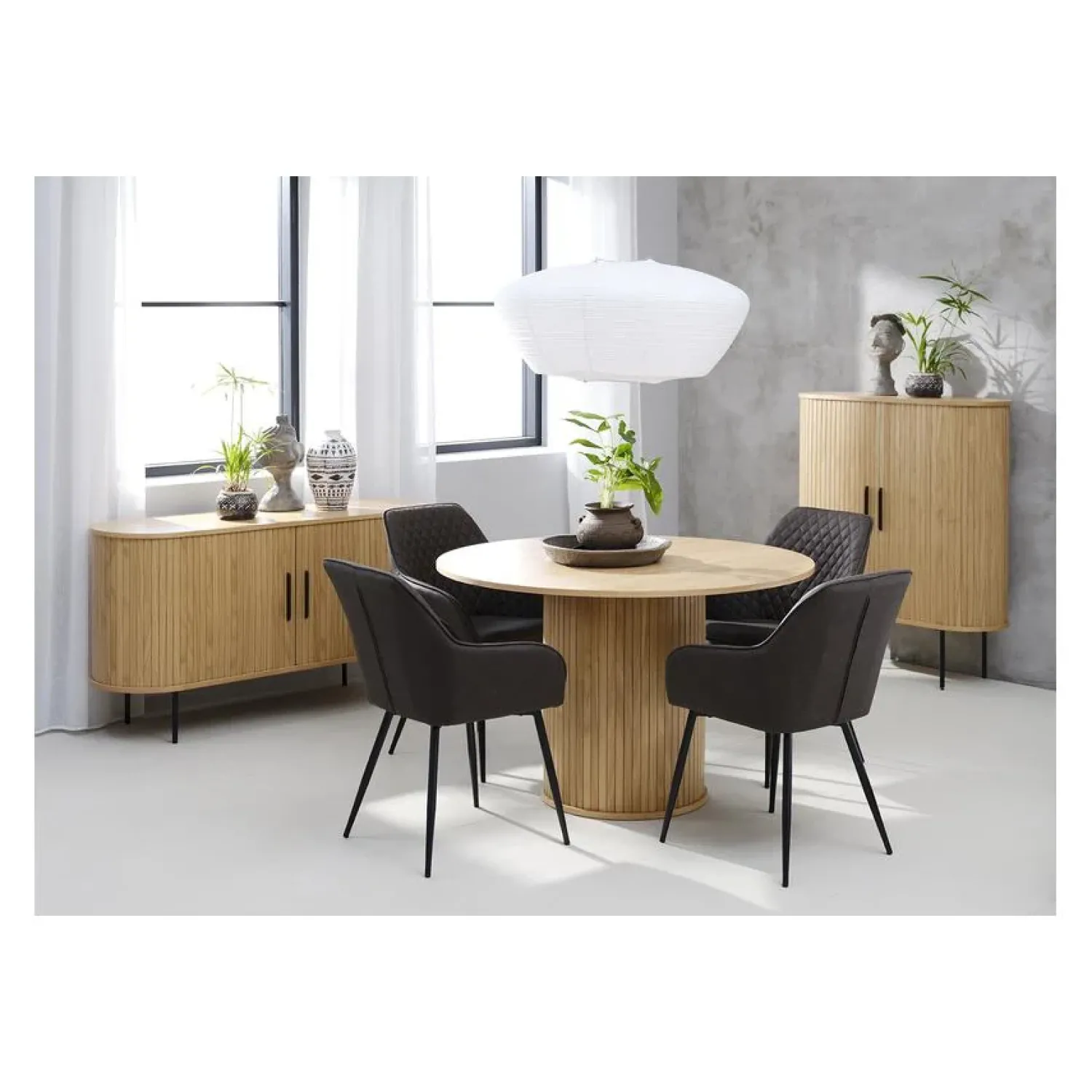 LykkeHome Eettafels|Nita eettafel naturel 120cm