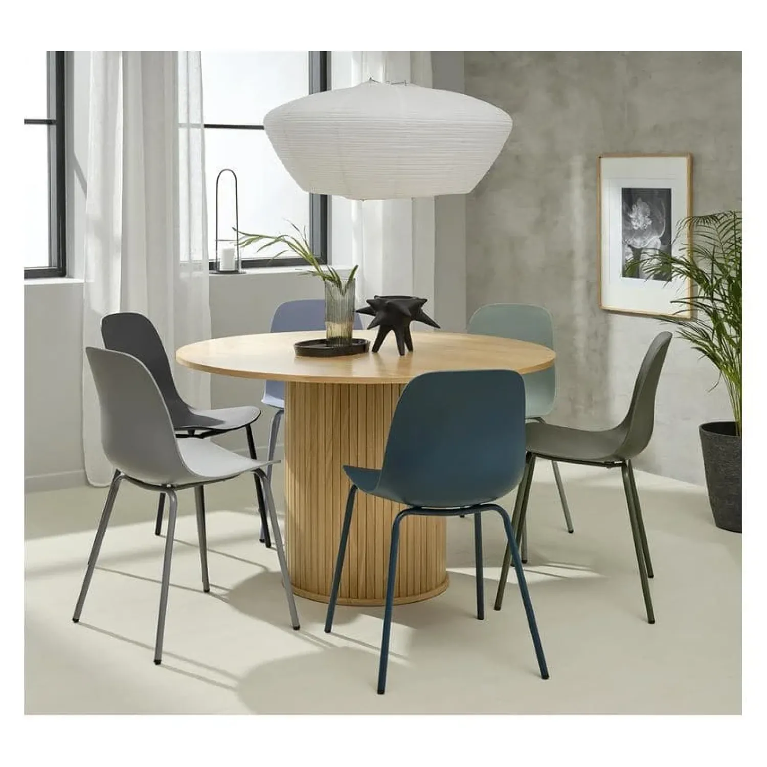 LykkeHome Eettafels|Nita eettafel naturel 120cm