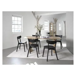 LykkeHome Eettafels|Nita Eettafel naturel deens ovaal 190cm