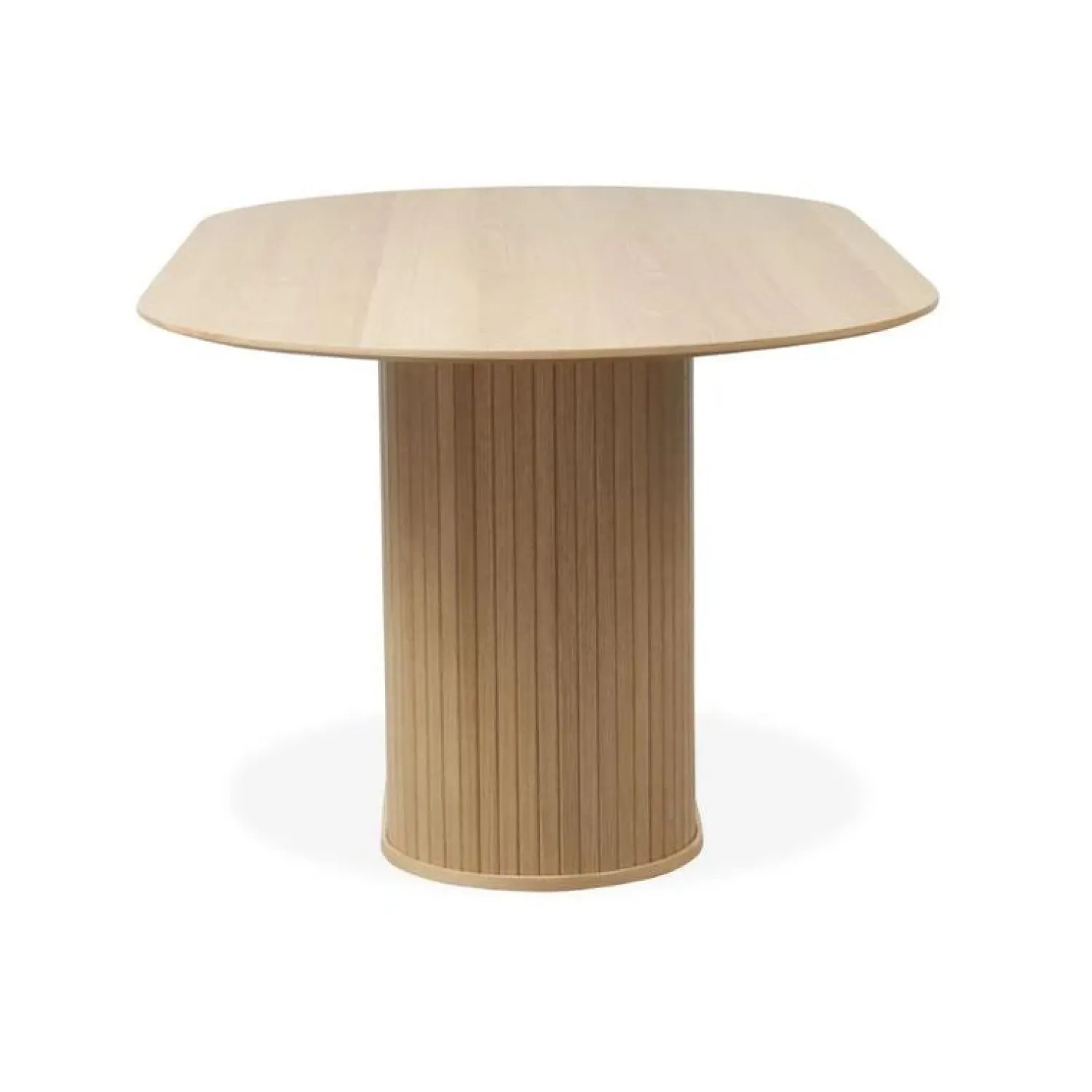 LykkeHome Eettafels|Nita Eettafel Ovaal Naturel 180cm