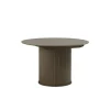 LykkeHome Eettafels|Nita Eettafel rond uitschuifbaar Donkerbruin 120-167 cm