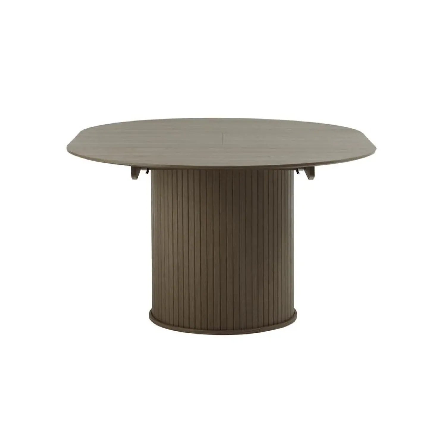 LykkeHome Eettafels|Nita Eettafel rond uitschuifbaar Donkerbruin 120-167 cm