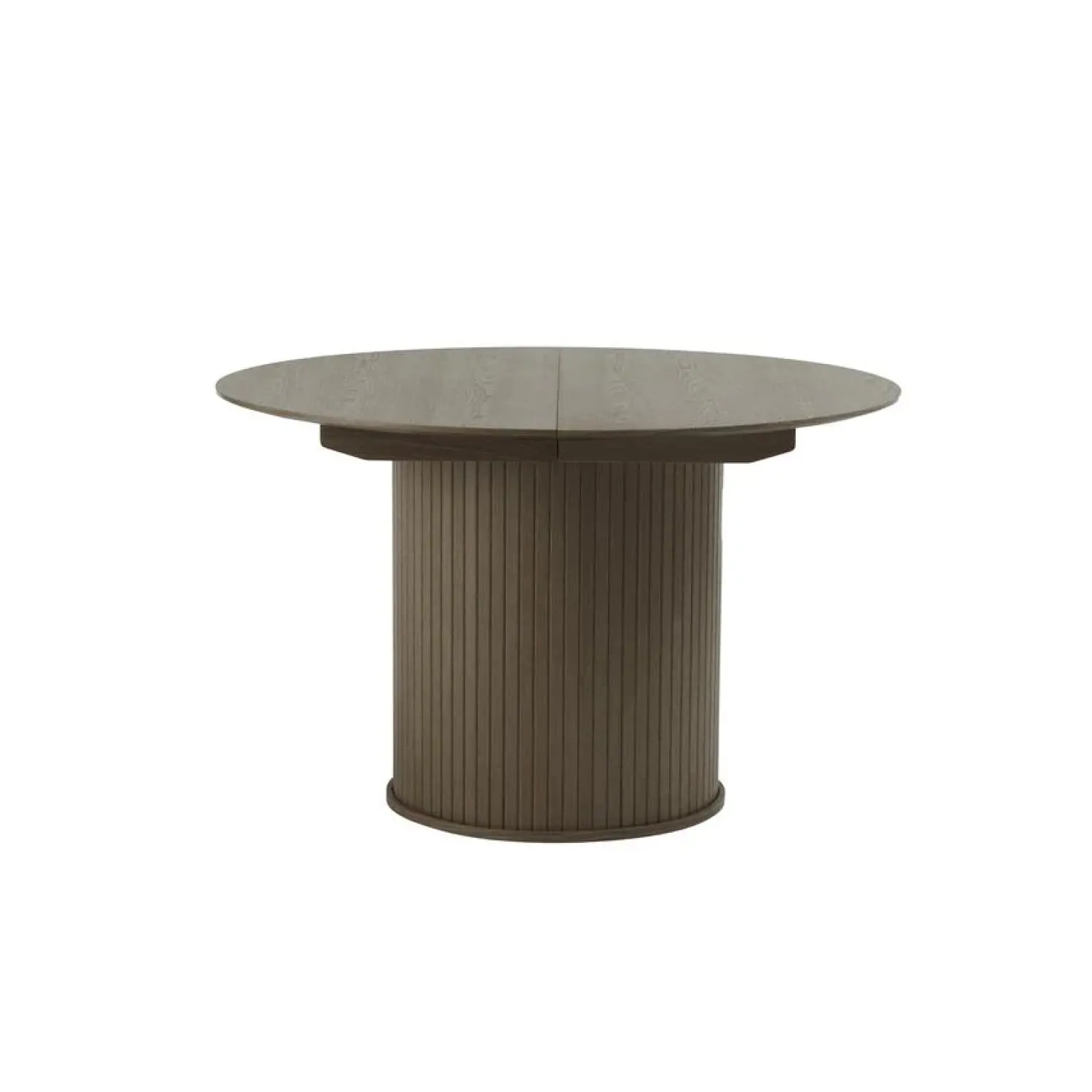 LykkeHome Eettafels|Nita Eettafel rond uitschuifbaar Donkerbruin 120-167 cm