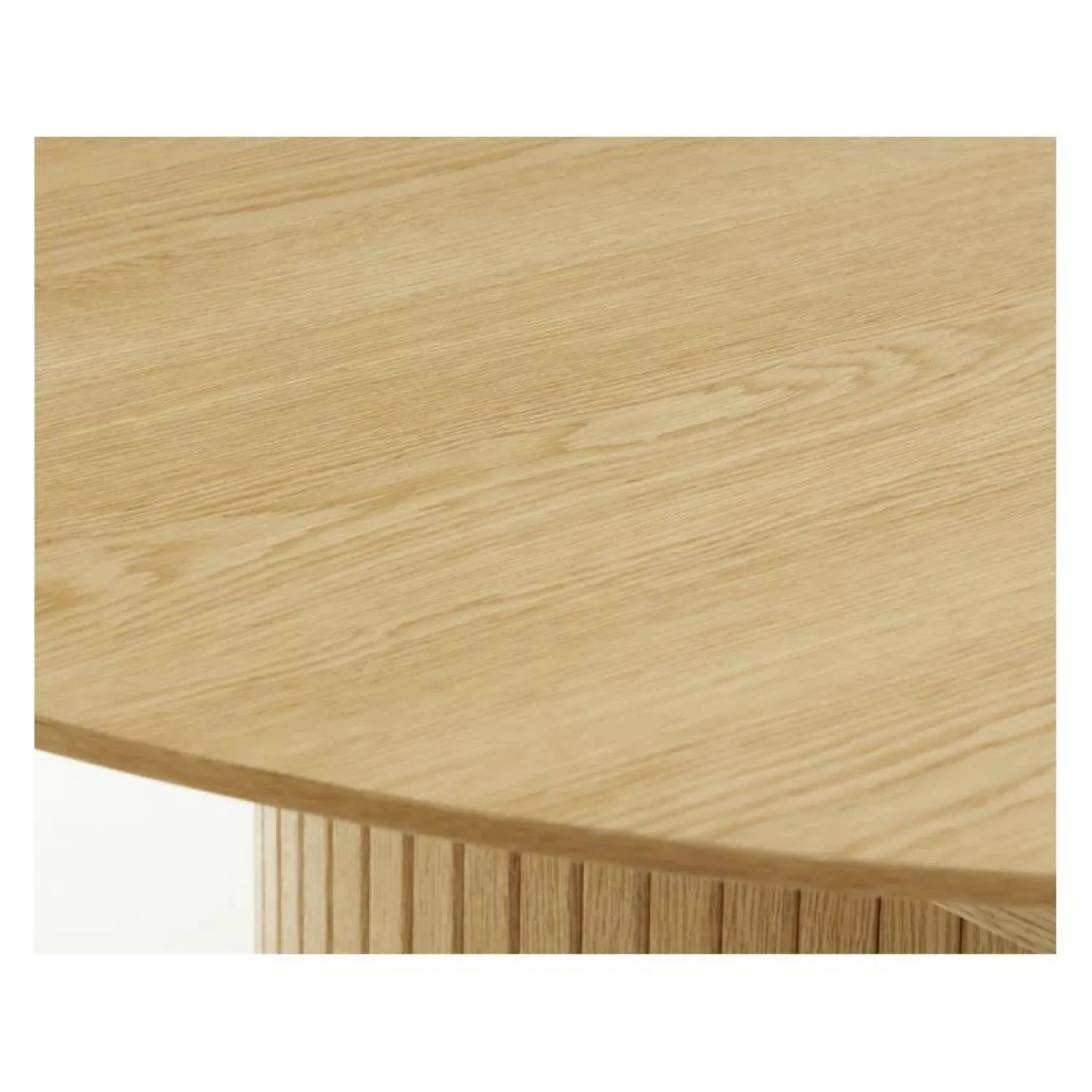LykkeHome Eettafels|Nita Eettafel rond uitschuifbaar Naturel 120-167 cm